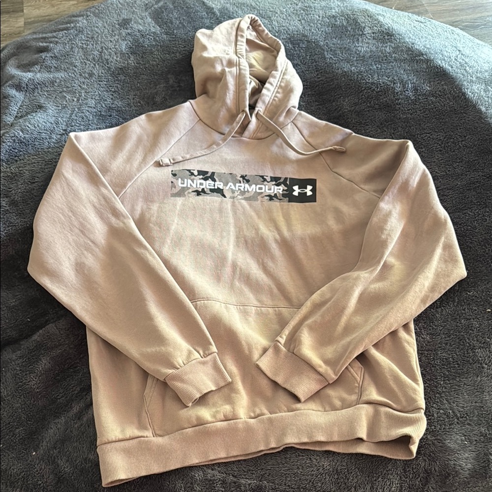 Under Armour Men's Brown Hoodie Size L